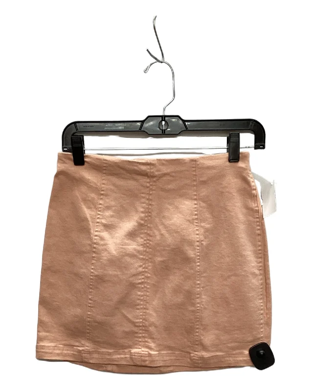 Leather skirts with a buckle detailPink Skirt Mini & Short Altard State, Size S