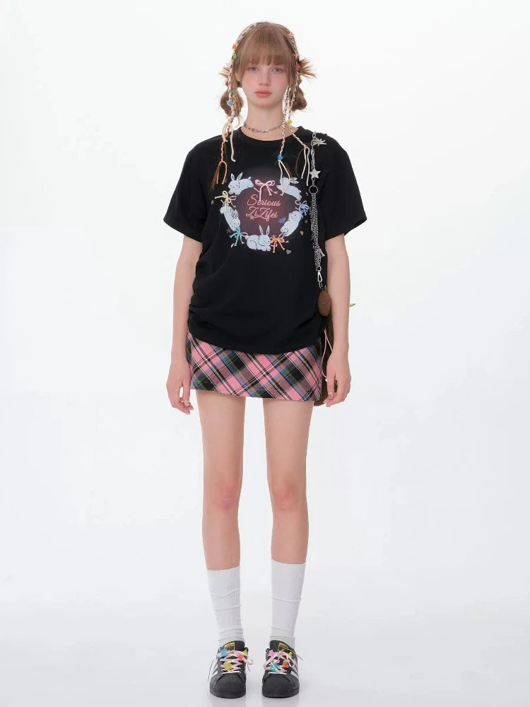 Pencil skirts with a front zipper detailHigh waist slim a-line skirt【s0000007548】