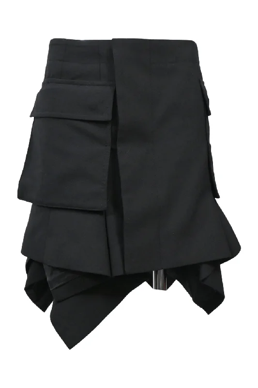 Maxi skirts with a drawstring waist[WW43038] Sacai | Mini Skirt