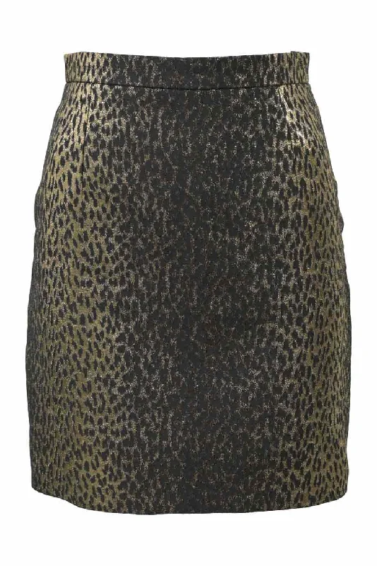 High waisted circle skirts for a retro charm[WW43523] Saint Laurent | Pencil Skirt
