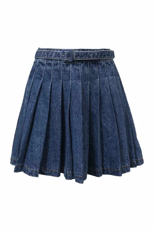 Skirts with a scalloped edge hem[WW42239] Self-Portrait | Mini Skirt