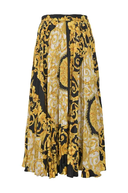 Skirts with a side button closure[WW43238] Versace | Midi Skirt