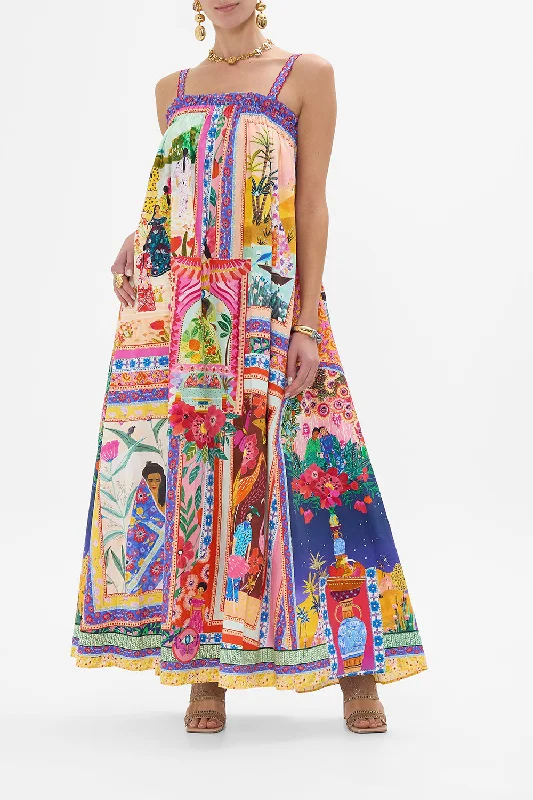Ultra - Long Floor - Length Maxi Dresses for Formal EventsWIDE STRAP SUNDRESS ROEQIYAS REALM Ultra - Long Floor - Length Maxi Dresses for Formal EventsWIDE STRAP SUNDRESS ROEQIYAS REALM