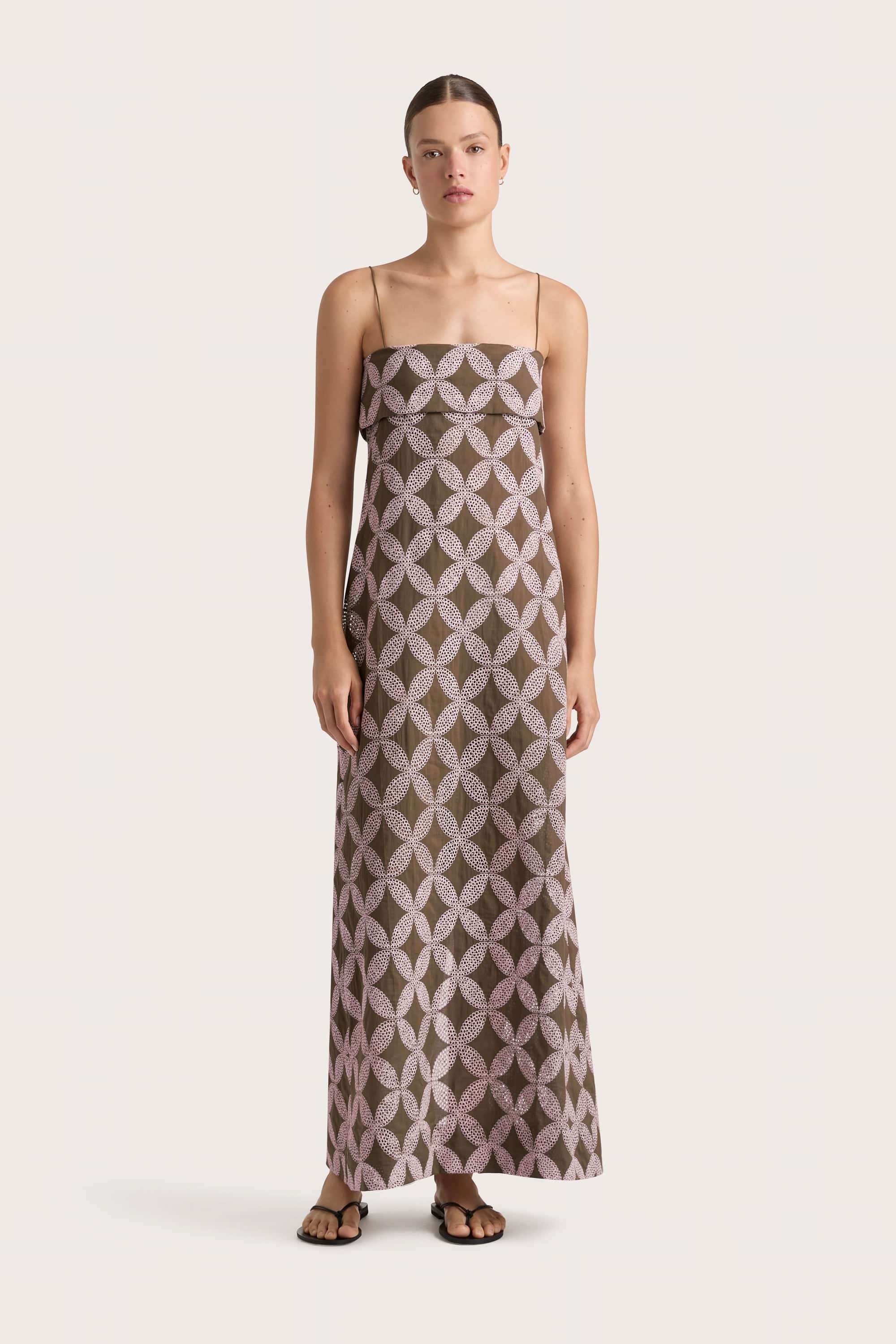 Maxi Dresses for Music Festivals with a Bohemian FlairBea Maxi Dress Cocoa Blush