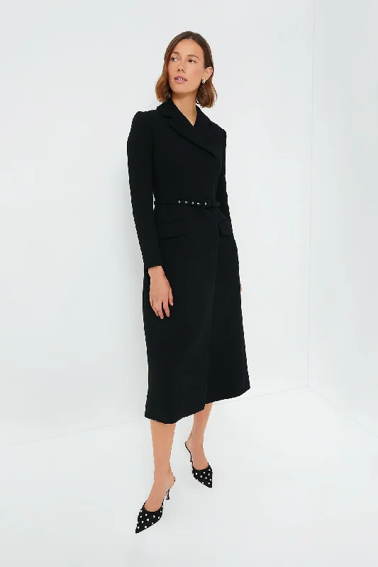 Calming Blue Maxi Dresses for a Soothing LookBlack Kalonice Midi Dress