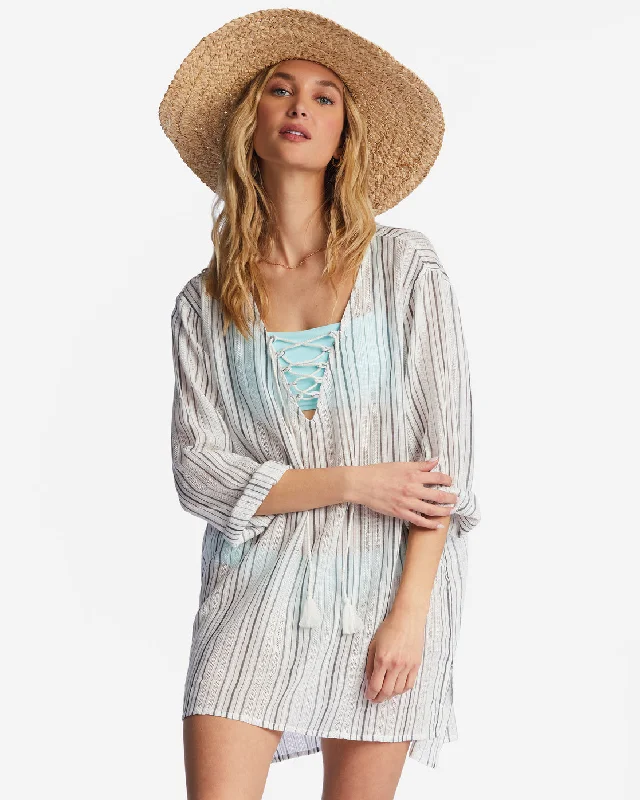 Maxi Dresses for Mother's Day CelebrationsBlue Skies Swim Cover Up - Multi