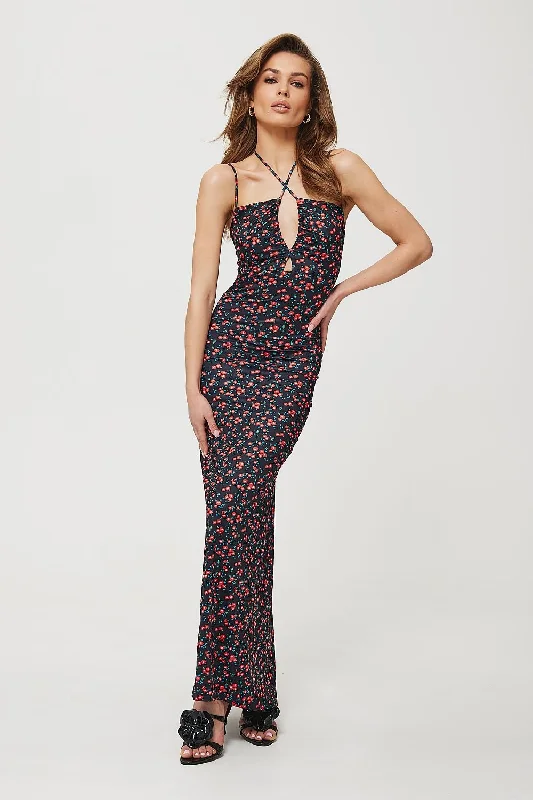 Maxi Dresses with Asymmetric Hemlines for a Modern AppealMakover Crossover Halter Tied Maxi Dress Maxi Dresses with Asymmetric Hemlines for a Modern AppealMakover Crossover Halter Tied Maxi Dress