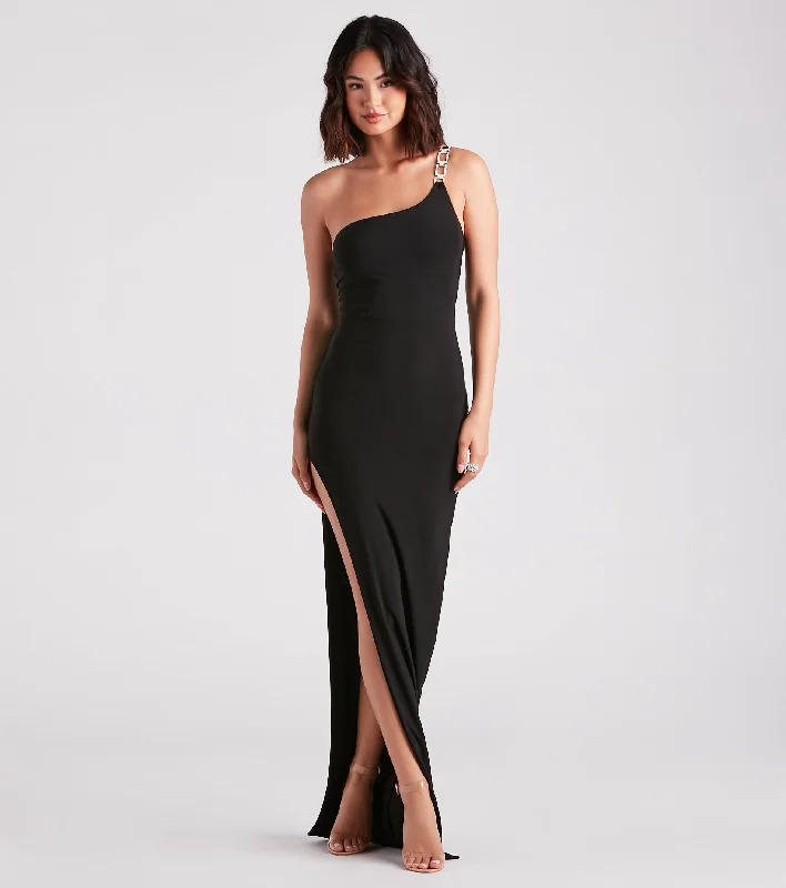 Maxi Dresses with a Fake Two - Piece Design for UniquenessEllen Formal Rhinestone Strap Long Dress Maxi Dresses with a Fake Two - Piece Design for UniquenessEllen Formal Rhinestone Strap Long Dress