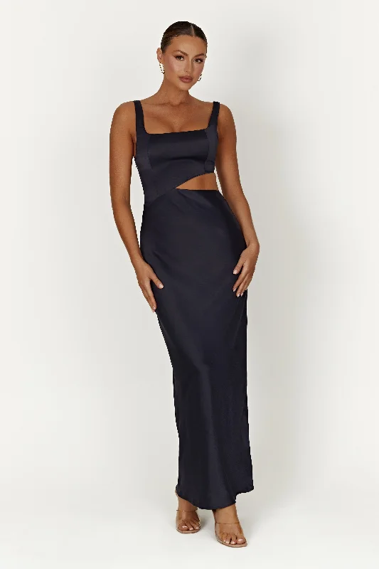 Maxi Dresses Embellished with Crystals for a Sparkling LookGianna Maxi Dress - Midnight Navy Maxi Dresses Embellished with Crystals for a Sparkling LookGianna Maxi Dress - Midnight Navy