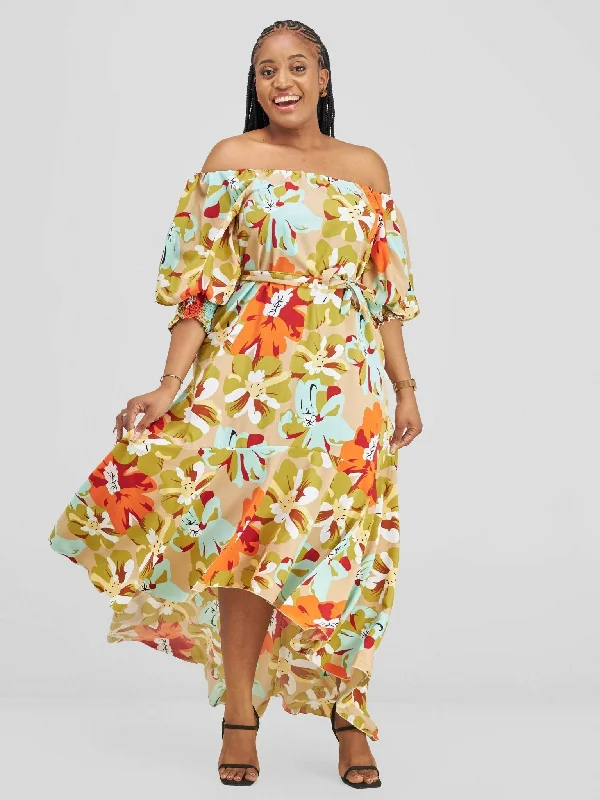 Maxi Dresses for Girlfriends' Get - togethersElisa Maxi Dress - Yellow