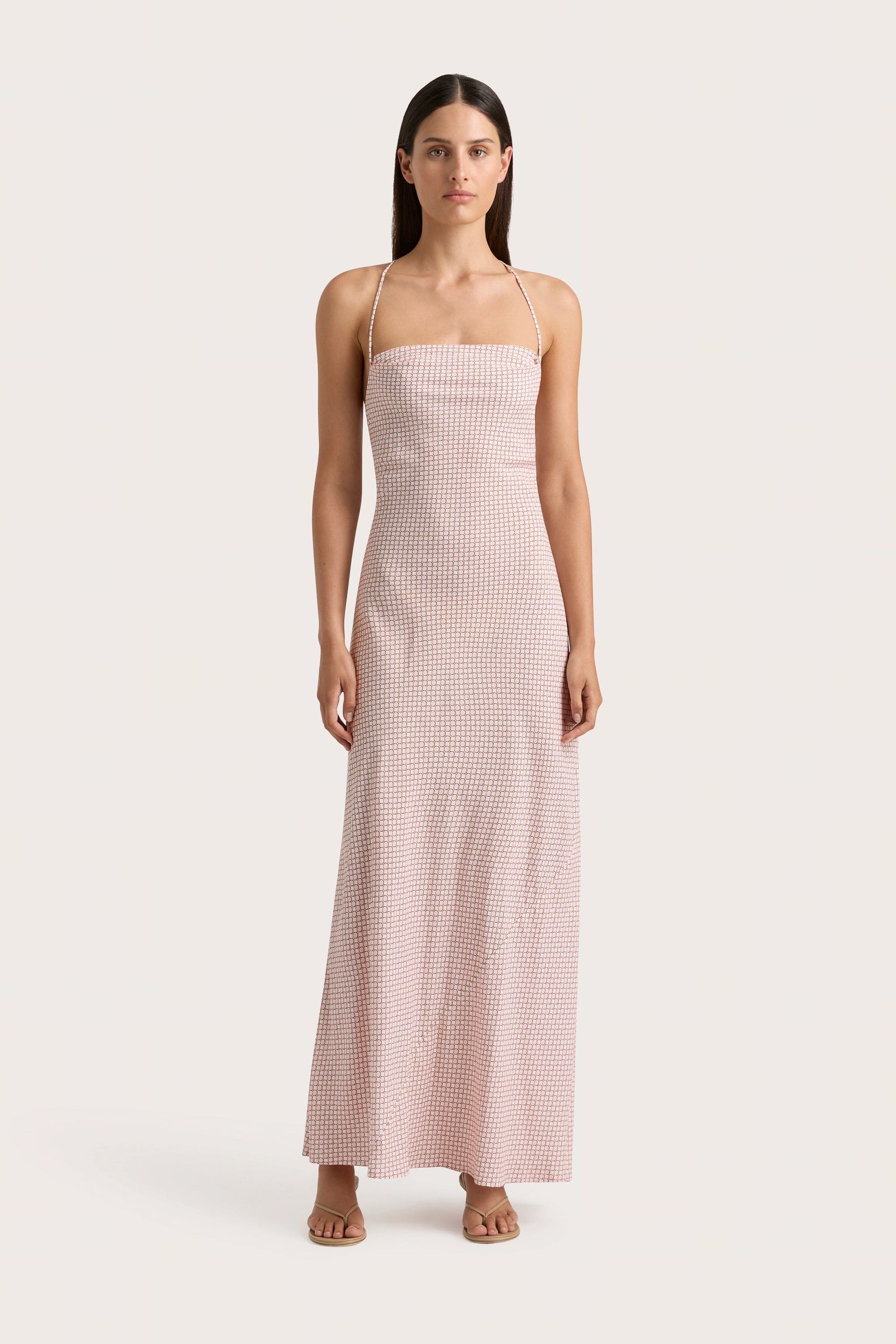 Maxi Dresses for Outdoor Picnics in the SummerLusia Maxi Dress Oliander Blush
