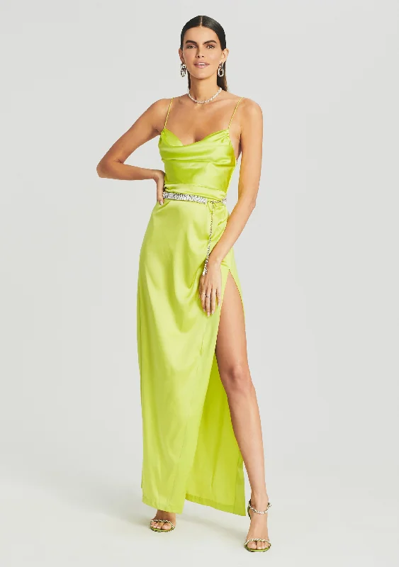 Maxi Dresses for Business - Casual ConferencesMarlene Silk Dress