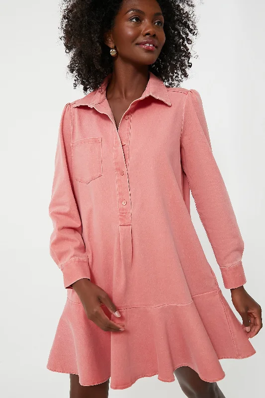 Maxi Dresses for Girlfriends' Get - togethersNantucket Red Stretch Twill Callahan Shirt Dress Maxi Dresses for Girlfriends' Get - togethersNantucket Red Stretch Twill Callahan Shirt Dress