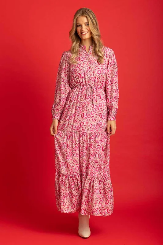 Mermaid - Hem Maxi Dresses for a Glamorous LookPip Dress Pink Floral
