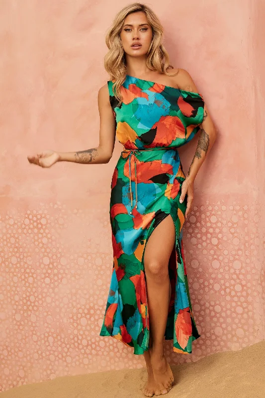 Maxi Dresses Paired with Cropped Tops for a Sexy and Trendy StyleRuby Romance Midi Dress - Aqua Multi Maxi Dresses Paired with Cropped Tops for a Sexy and Trendy StyleRuby Romance Midi Dress - Aqua Multi