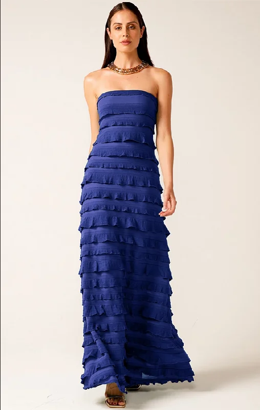 Fresh Green Maxi Dresses for a Natural VibeSacha Drake - Maddison Maxi Ruffle Dress - Sapphire Fresh Green Maxi Dresses for a Natural VibeSacha Drake - Maddison Maxi Ruffle Dress - Sapphire