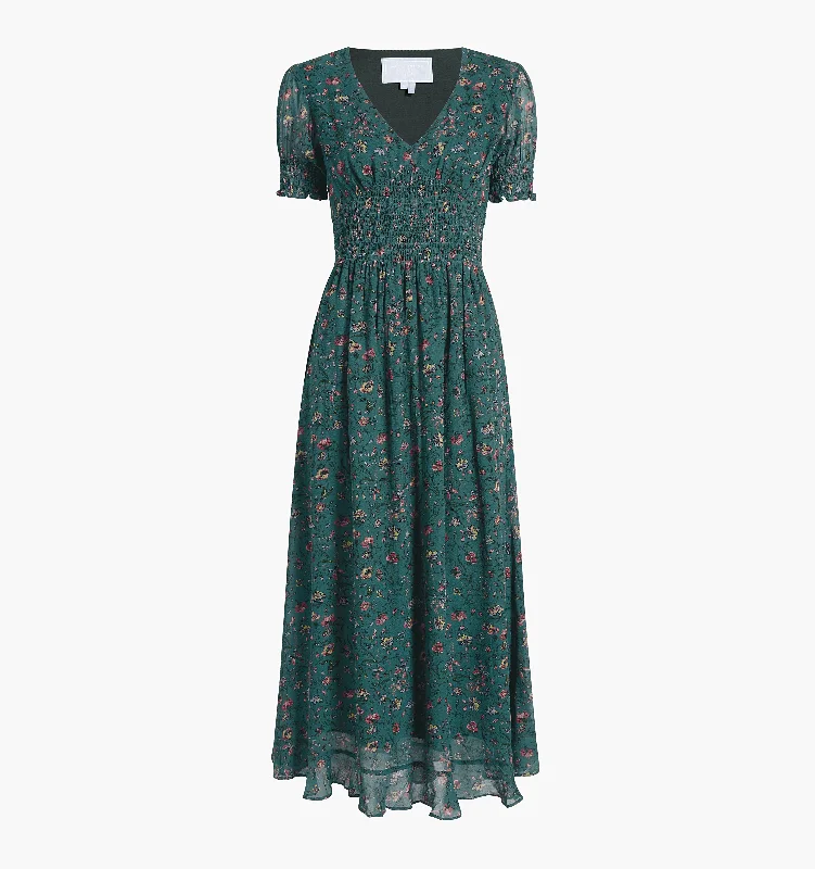 Bottle Green Fleur Chintz