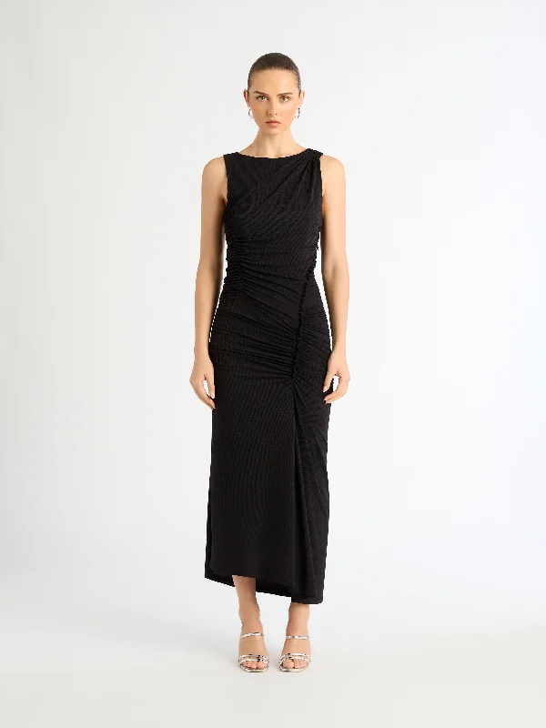 Backless Maxi Dresses for a Bold StatementTRUTH OR DARE MAXI DRESS