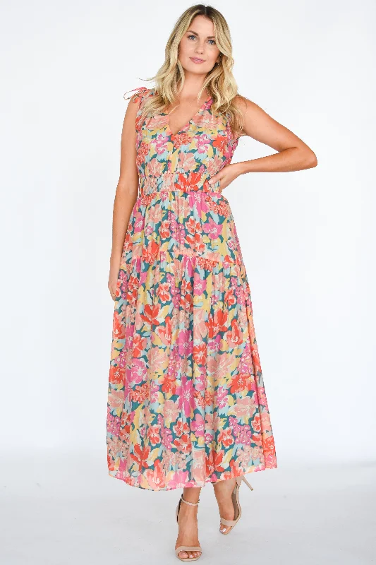 Maxi Dresses for Girlfriends' Get - togethersValla Midaxi Dress