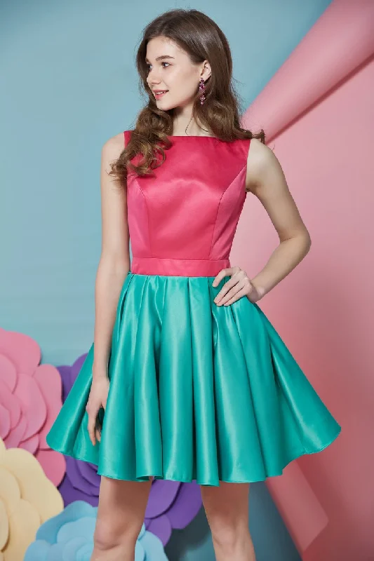 Party Dresses with Tulle Overlay and Beaded Bodice and High Low Hem for Ladies' Dramatic and Graceful LookAngela & Alison Bateau Neck A-line Dress 62003 Party Dresses with Tulle Overlay and Beaded Bodice and High Low Hem for Ladies' Dramatic and Graceful LookAngela & Alison Bateau Neck A-line Dress 62003