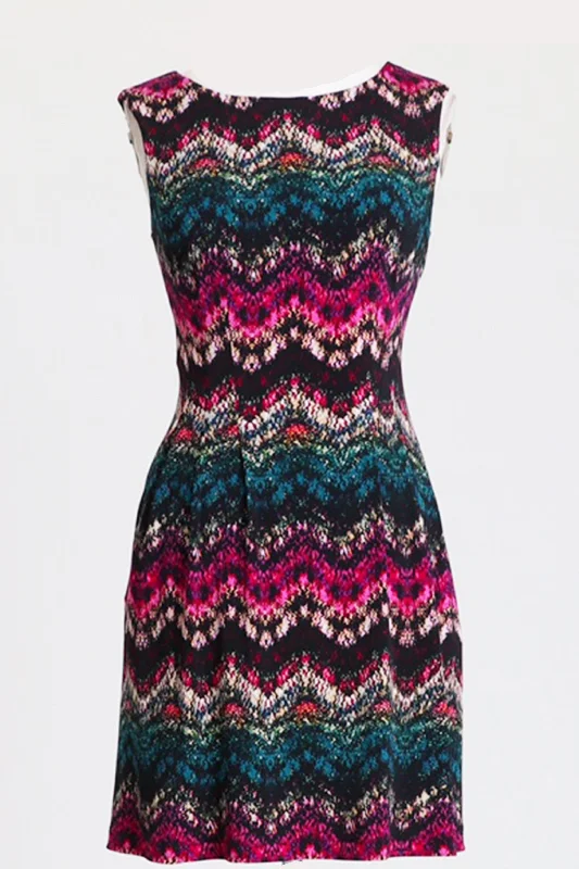 Party Dresses with Tassel Hem and Metallic Lace and Sequined Geometric Shapes for Ladies' Boho and Modern LookConnected Apparel Plus Size Sleeveless Short Dress Party Dresses with Tassel Hem and Metallic Lace and Sequined Geometric Shapes for Ladies' Boho and Modern LookConnected Apparel Plus Size Sleeveless Short Dress