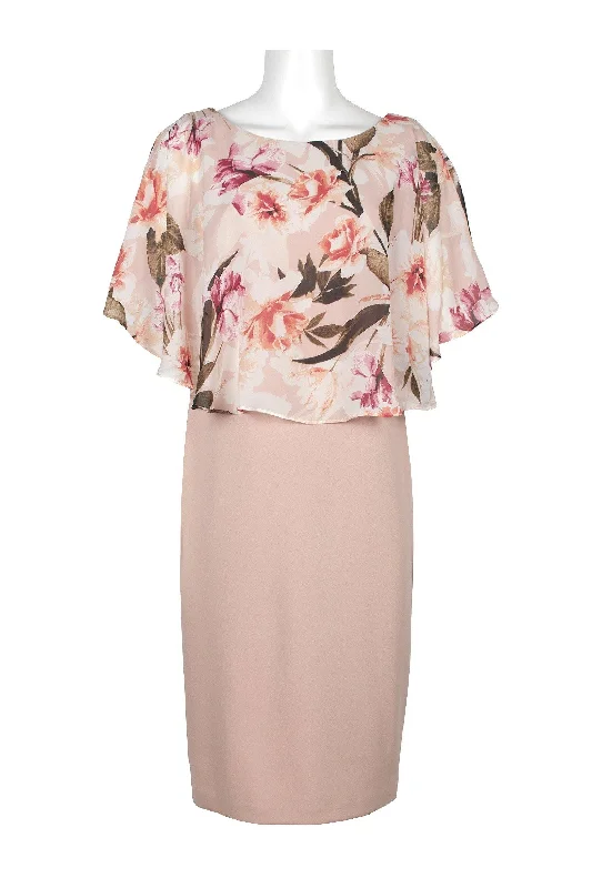 Long Party Dresses with Train for Ladies' Red Carpet EventsConnected Apparel Short Floral Print Chiffon Dress Long Party Dresses with Train for Ladies' Red Carpet EventsConnected Apparel Short Floral Print Chiffon Dress