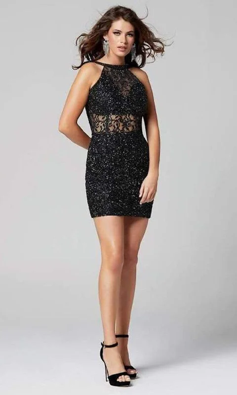 Party Dresses with Lace and Tulle Combo and Bow Accents for Ladies' Fairy Tale LookPrimavera Couture - Sequined Halter Cowl Back Dress 3311 Party Dresses with Lace and Tulle Combo and Bow Accents for Ladies' Fairy Tale LookPrimavera Couture - Sequined Halter Cowl Back Dress 3311