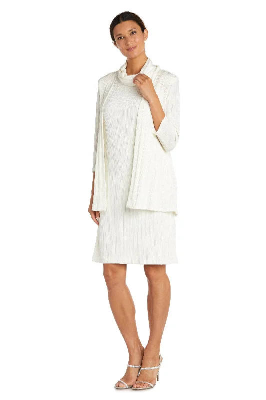 Party Dresses with Cut Out Details and Lace Insertions for Ladies' Bold and Feminine LookR&M Richards 2615 Short Mother Of The Bride Dress Party Dresses with Cut Out Details and Lace Insertions for Ladies' Bold and Feminine LookR&M Richards 2615 Short Mother Of The Bride Dress
