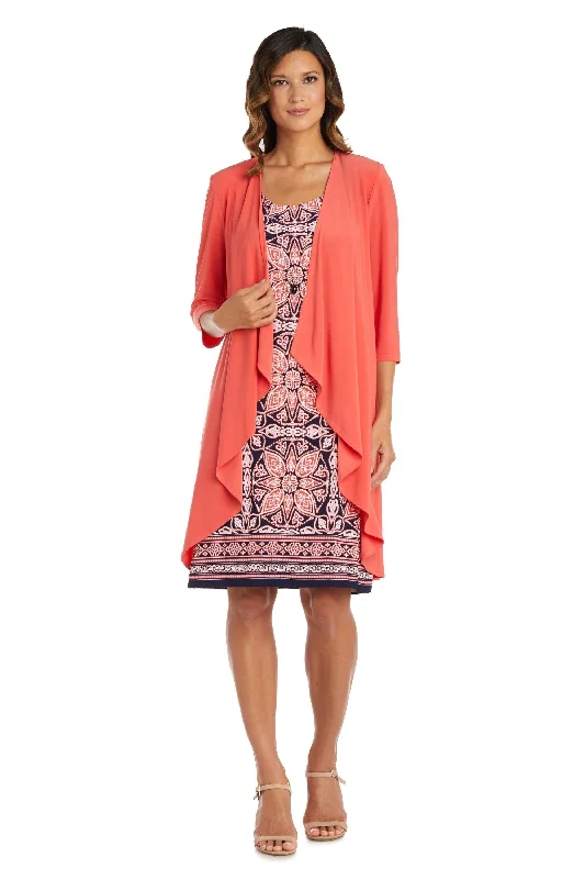 Plunging Neckline Party Dresses with Sequined Trim for Ladies' Glamorous EventsR&M Richards 9227 Short Mother Of The Bride Dress Plunging Neckline Party Dresses with Sequined Trim for Ladies' Glamorous EventsR&M Richards 9227 Short Mother Of The Bride Dress