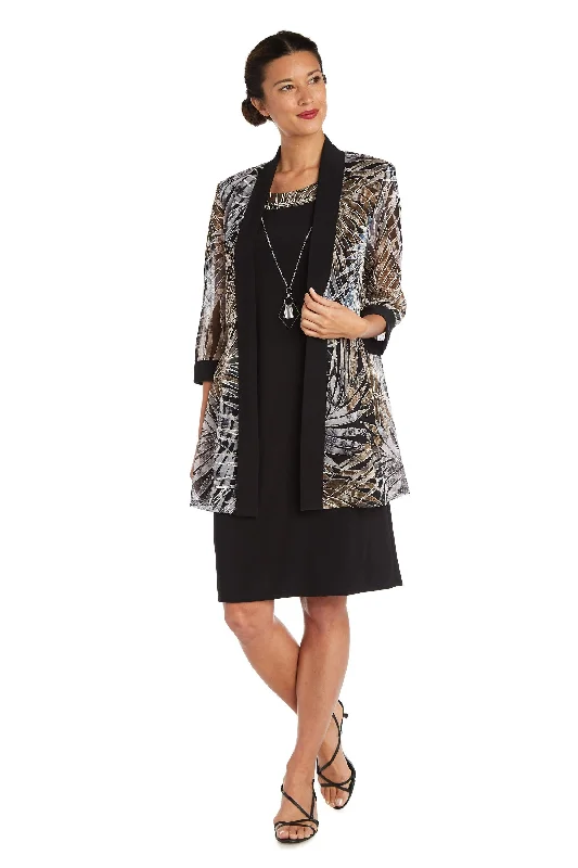 Short Sleeve Floral Print Party Dresses for Ladies' Spring PartiesR&M Richards 7953 Two Piece Short Jacket Dress Short Sleeve Floral Print Party Dresses for Ladies' Spring PartiesR&M Richards 7953 Two Piece Short Jacket Dress
