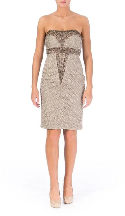 Party Dresses with Pleated Tulle Skirt and Sequined Geometric Shapes and Lace Overlay for Ladies' Princess and Feminine LookSue Wong - N2424 Embellished Floral Lace Sheath Dress Party Dresses with Pleated Tulle Skirt and Sequined Geometric Shapes and Lace Overlay for Ladies' Princess and Feminine LookSue Wong - N2424 Embellished Floral Lace Sheath Dress