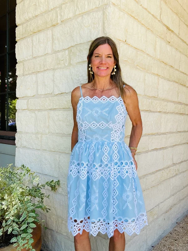 bridal party mini dressesAlma Tea Dress