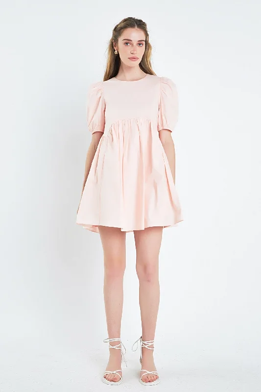 asymmetrical mini dressesAsymmetrical Babydoll Mini with Back Spaghetti Ties