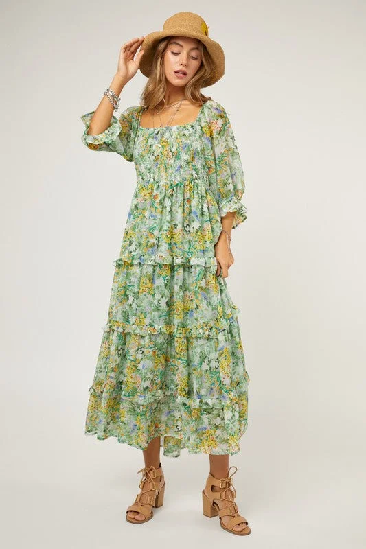 Midi dress for outdoor adventures such as hiking and campingPatricia - Midi Dress