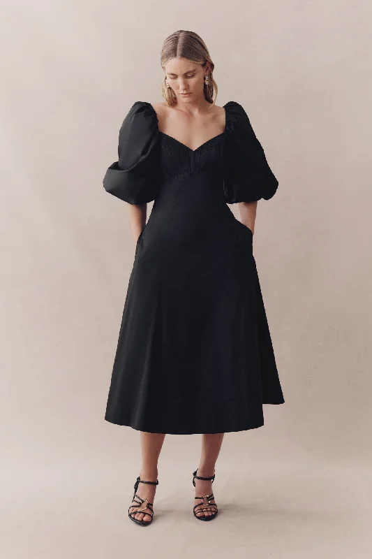 Contemporary - designed midi dress with modern detailsHester Corsetted Midi Dress