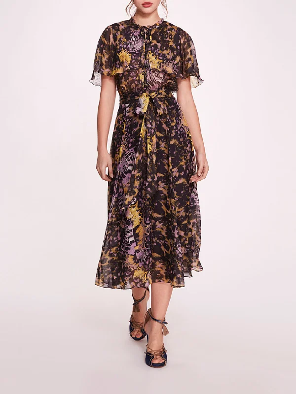 High - low hem midi dress for a modern and stylish lookMonarch Midi Dress