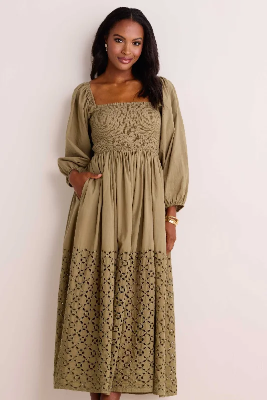 Button - down denim midi dress for a casual and laid - back lookRuby Dress