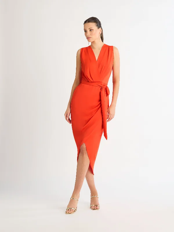 Midi dress suitable for office - appropriate casual wearSASKIA MIDI DRESS