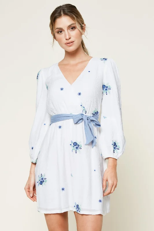 Easter mini dressesStarlight Floral Mini Wrap Dress