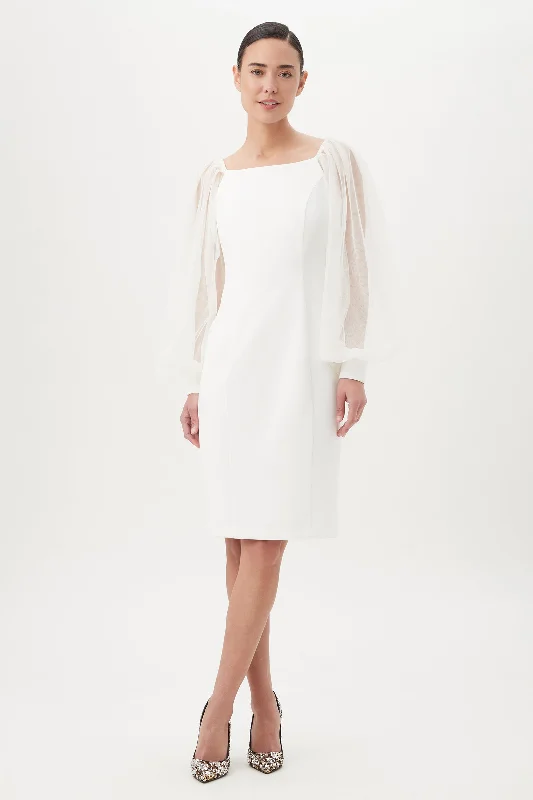 Tiered midi dress for a voluminous and feminine lookTAMADACHI DRESS