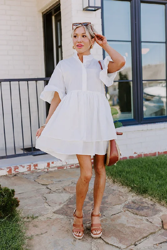 casual cotton mini dressesTimeless Moment Mini Dress